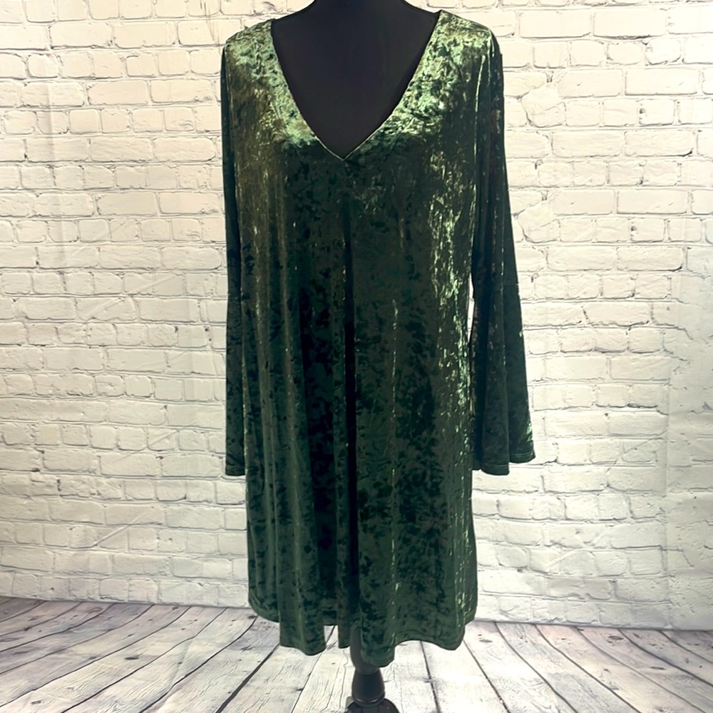 Crushed velvet Hoilday dress